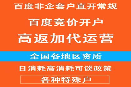 竞价开户推广案例深度剖析
